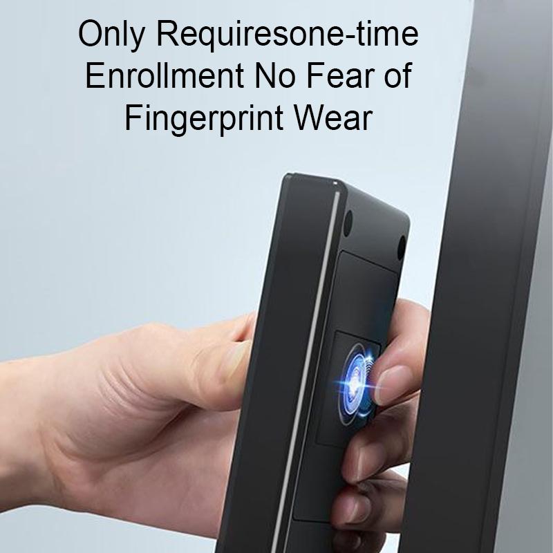 Source Factory Biometric Fingerprint Face Recognition Door Lock Camera Door Lock Sliding Door Lock for Hotel Door