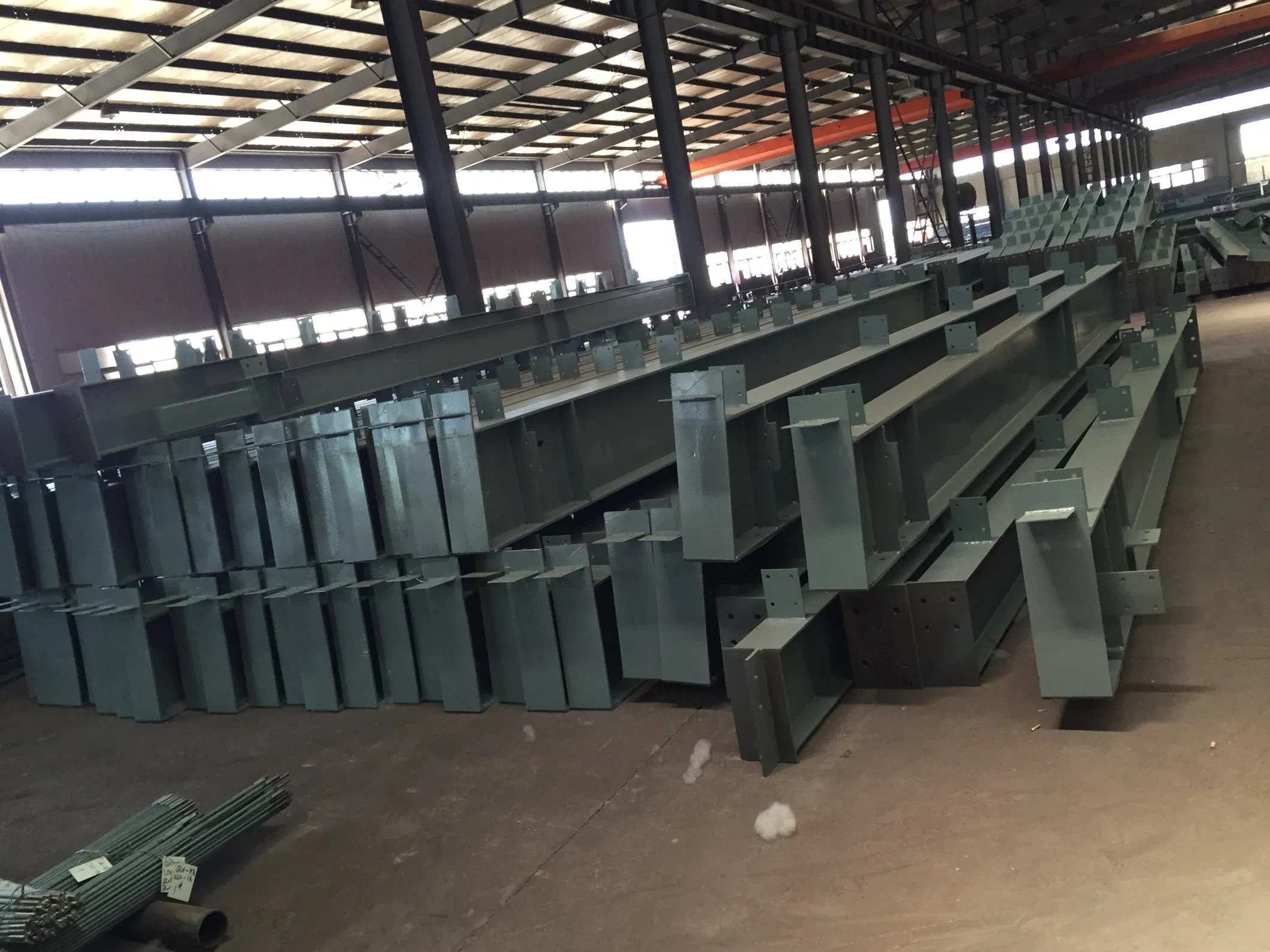 Steel Structure Bridge Application and GB Standard Low Cost Prefab Warehouse
