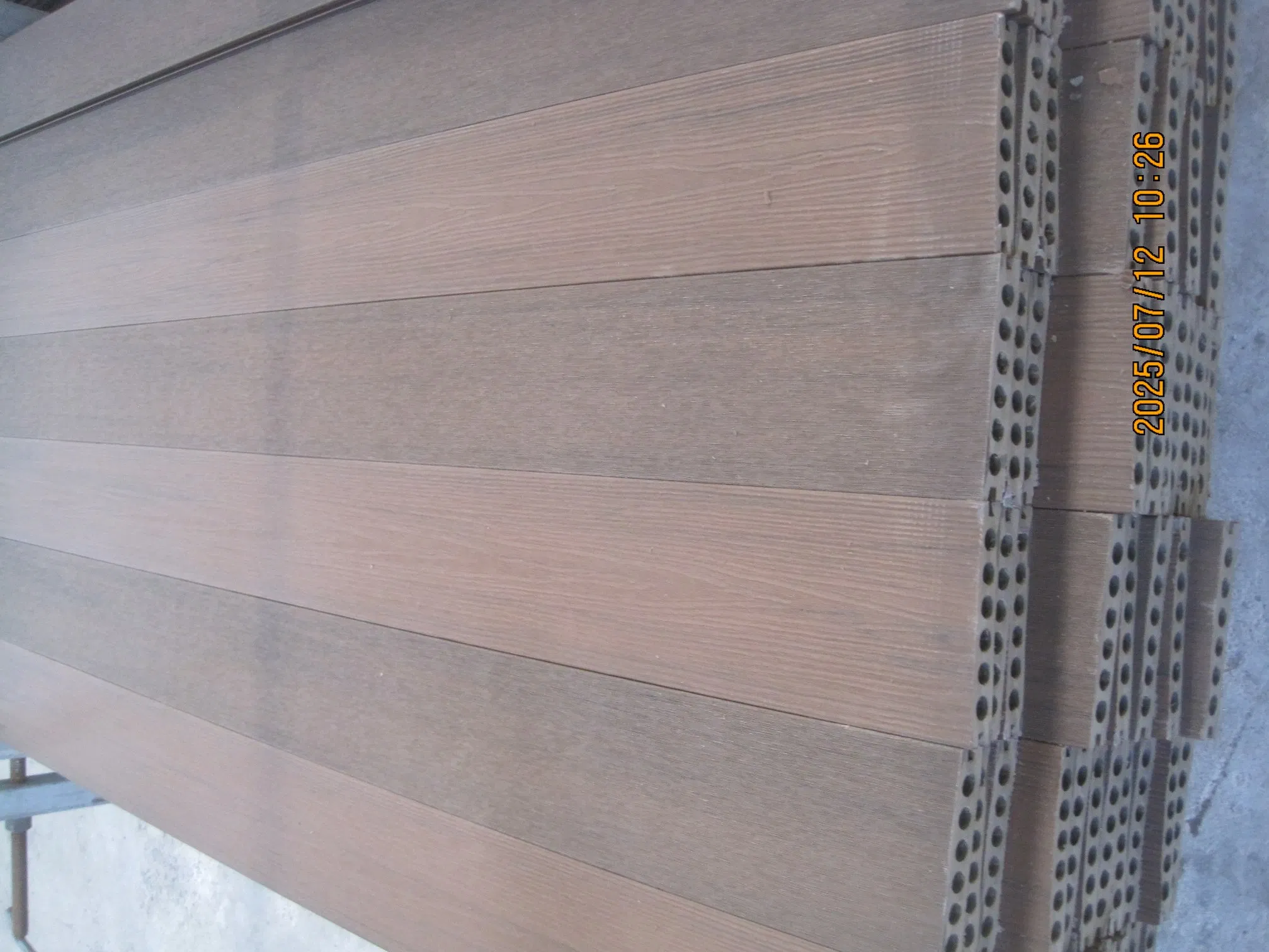 Plastic Co-Extruded Floor Panel, Outdoor WPC Decking for Garden Yard Decoration