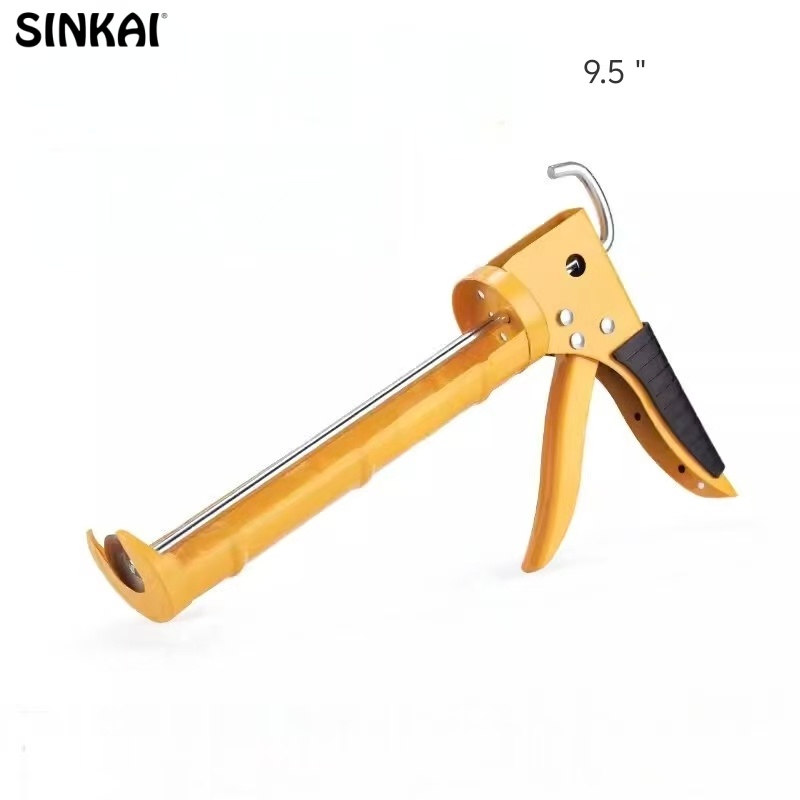 Heavy Duty Rotatable Caulking Gun Industrial DIY Construction Equipment Iron Frame Manual Power Aluminum Customizable OEM