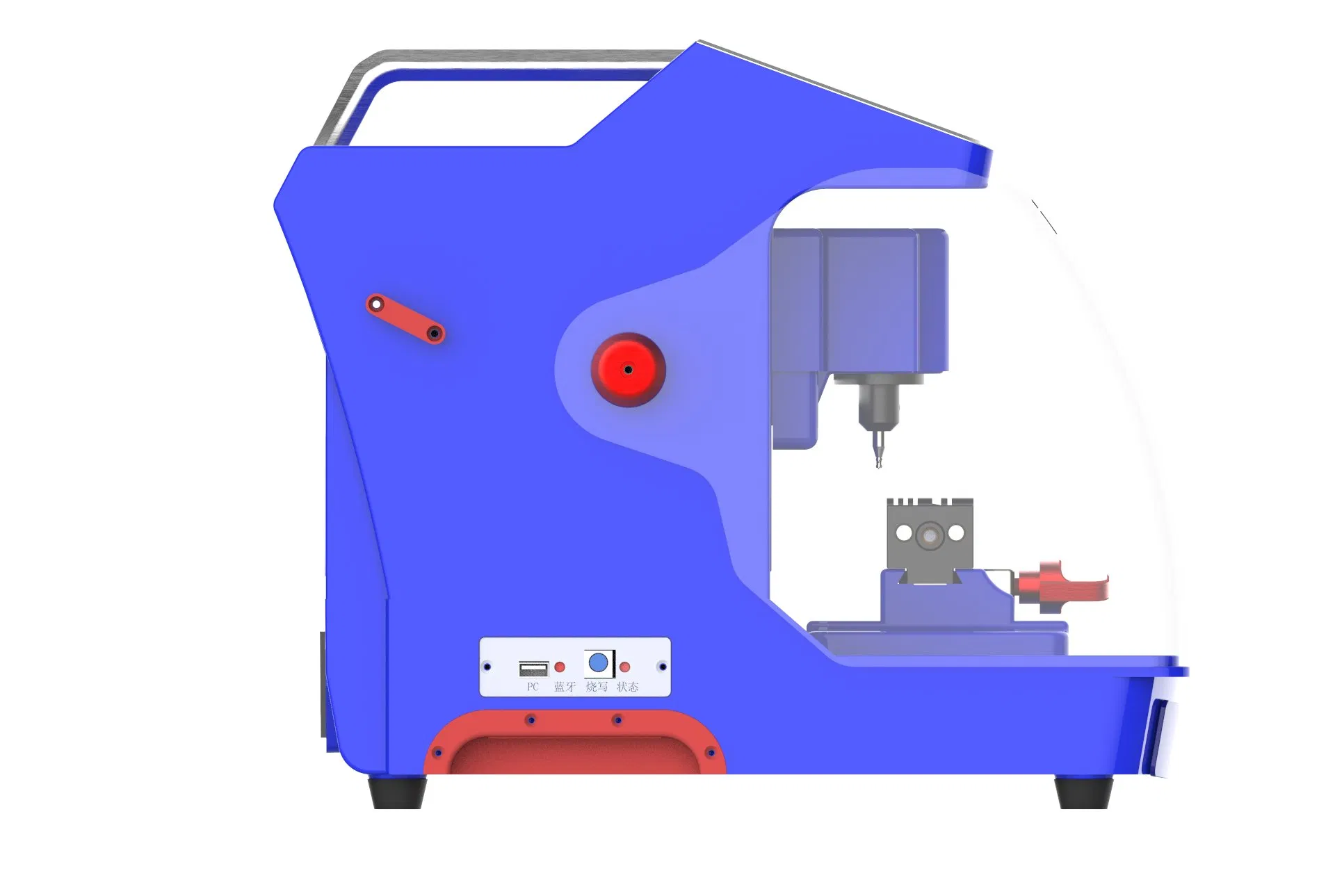 High Speed Cutting Csh008 Automatic Electronic Key Code Cutting Machine