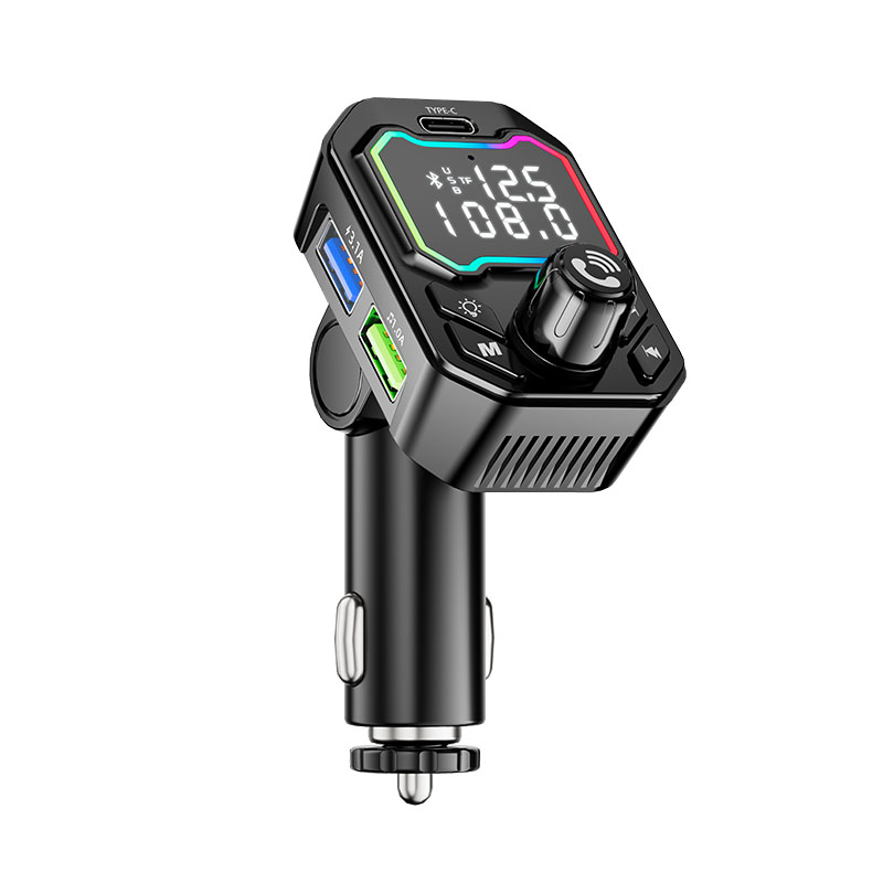 FM трансмиттер автомобильный Bluetooth 5.0 MP3 громкая связь