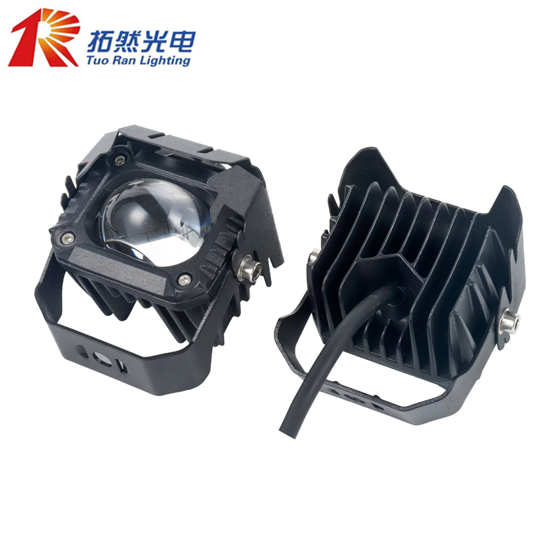 High Brightness Large Monocular LED Auxiliary Spotlights for Motorcycle