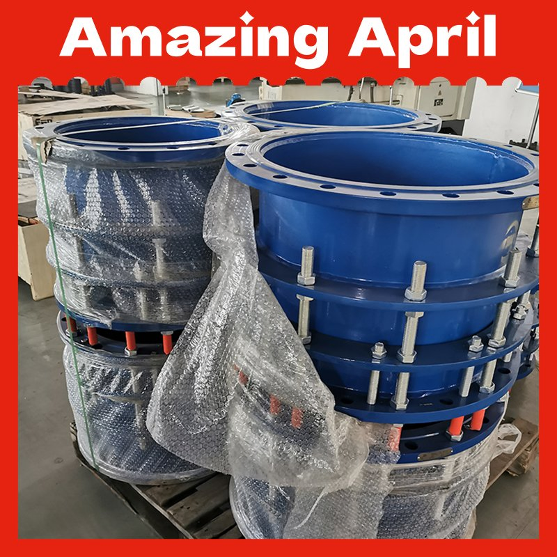 Pipe Fitting Sealing Ring Gland Flange Limit Expansion Joint Sewage Oil Air