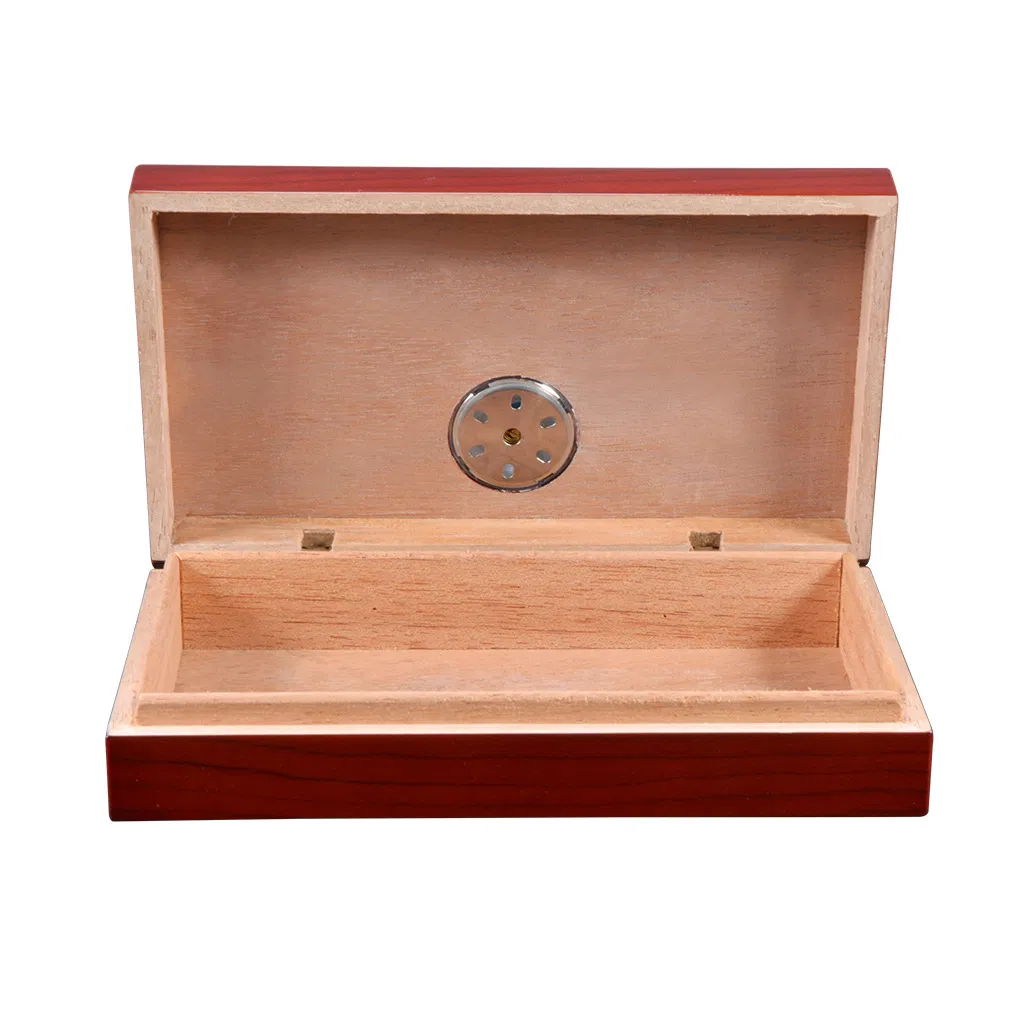 High Glossy Piano Painting Cedar Wooden Cigar Humidors