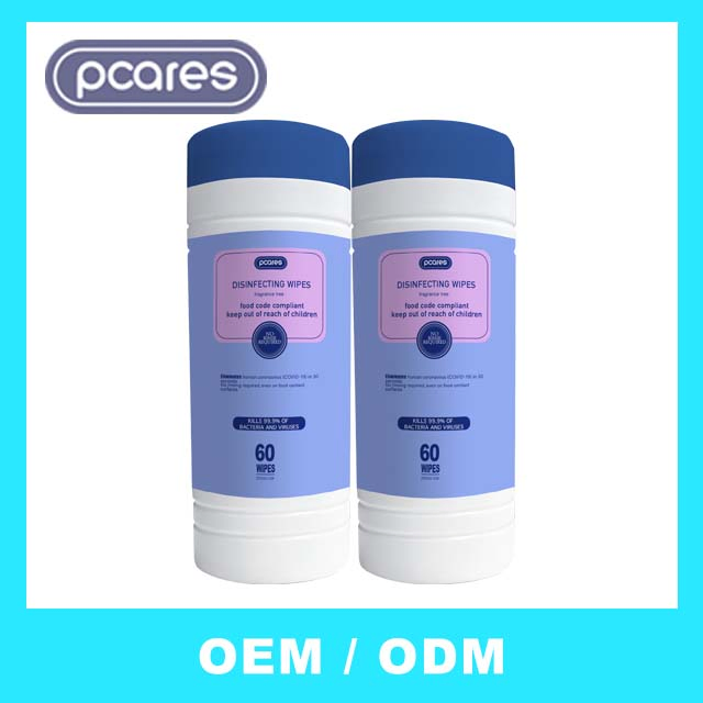 Eco-Friendly Customizable Solutions Sanitizer Disinfectant Cleaning Wet Wipes for Wipes Manufacturer