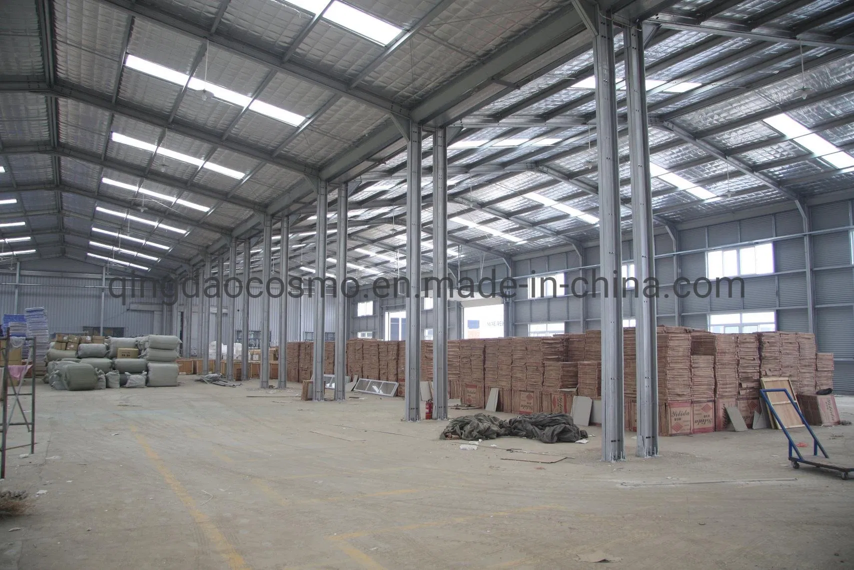 Structural Steel Fabrication/Steel Construction/Steel-Works/Steel Members/Galvanized/Painted/Welded Beam/Column/Profile/Steel Structure Shed
