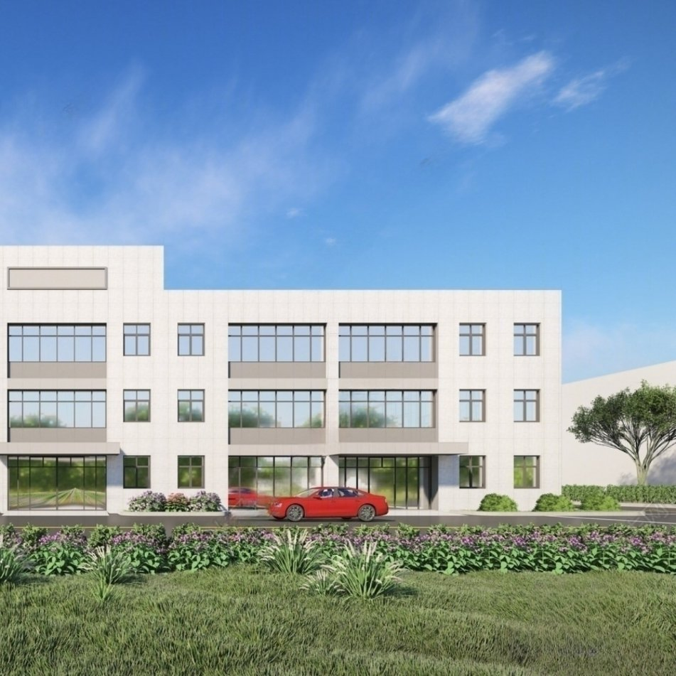 Large Span Weld H Beam Prefabricated Steel Structure Office Building Construction