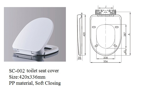 Toilet Seats, Soft Closing Asien, Seat Cover, Wc Accessories