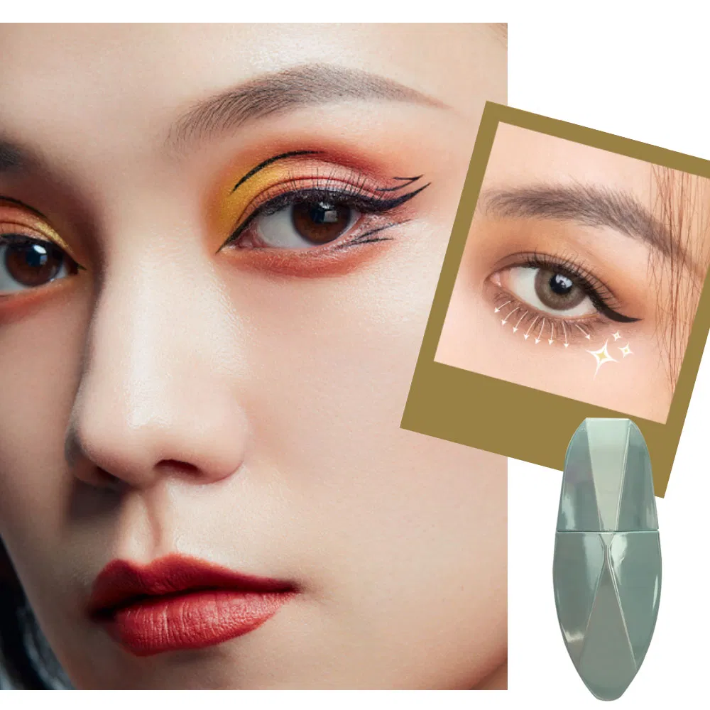 Best Selling Black Clear Waterproof Eyeliner Glue Pen Cosmetics OEM Colorful Adhesive Eye Liner