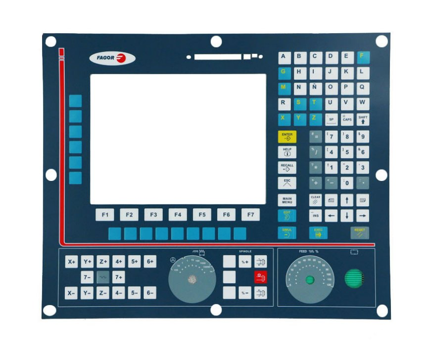 Защитная плёнка Fagor 8055I/C-M для панели управления ЧПУ