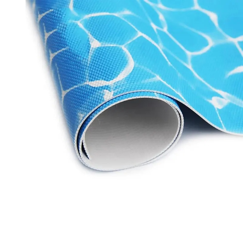 Heat-Welded PVC Coated Tarpaulin Pool Liner for New Construction Pools
