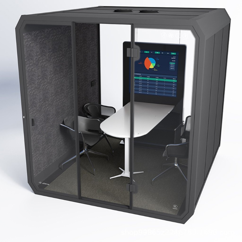 New Custom Office Meeting Phone Pod Private Silent Space Sound Proof Booth Soundproof Drum Booth