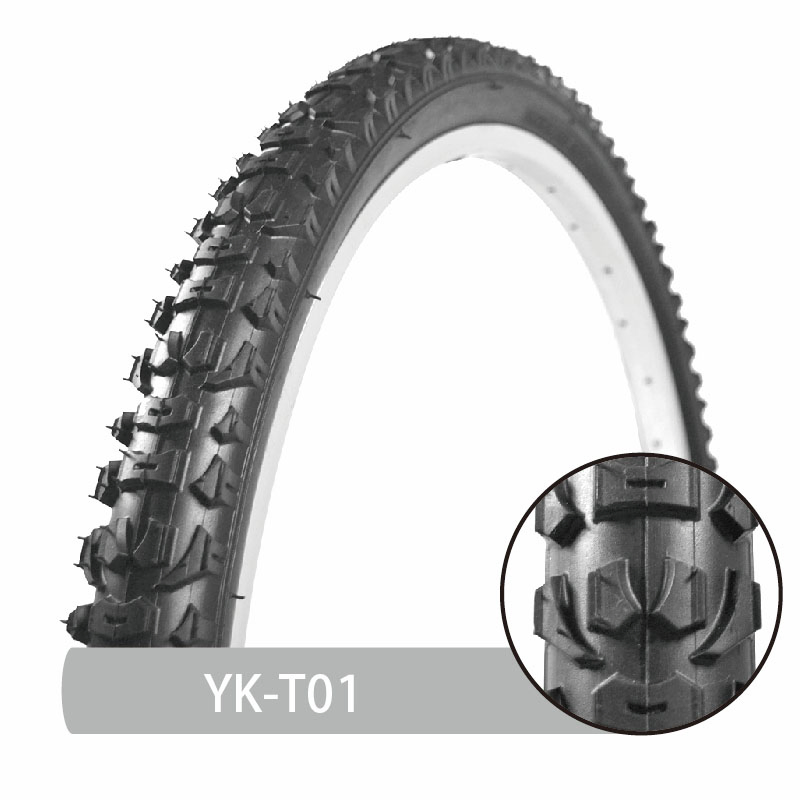 Шина велосипедная MTB Black Tyre 26x2.125