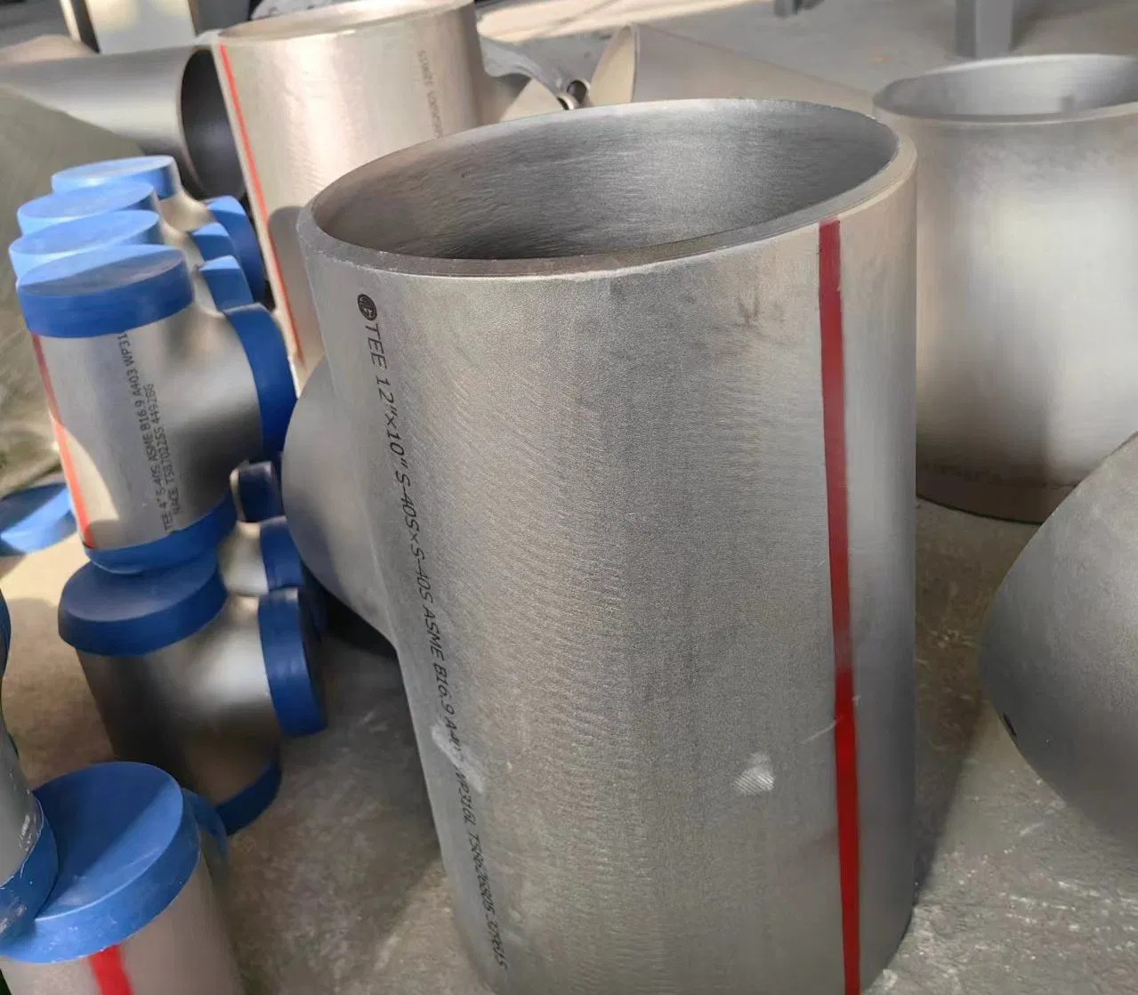 ASTM A182 Grade F316/316L Dual Grade Class 6000 Mss Sp-97 Sw Straight Tee