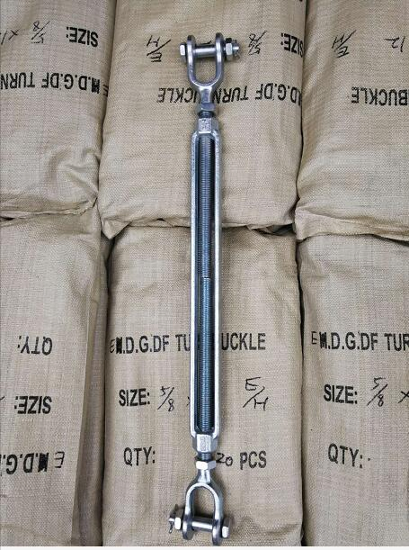 Open Die Forged Electro Galvanized JIS Frame Turnbuckle with Eye with Eye Rigging