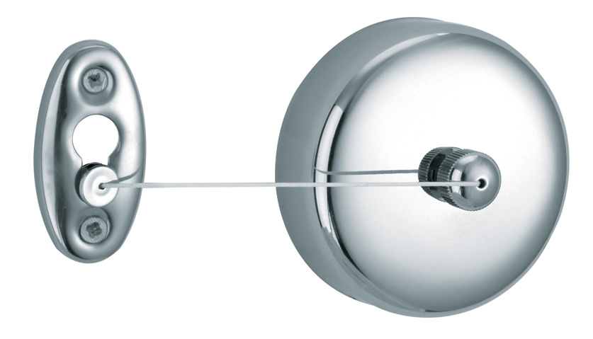 2024 Special Offer Stainless Steel Polish Finished Round Retractable Clothesline