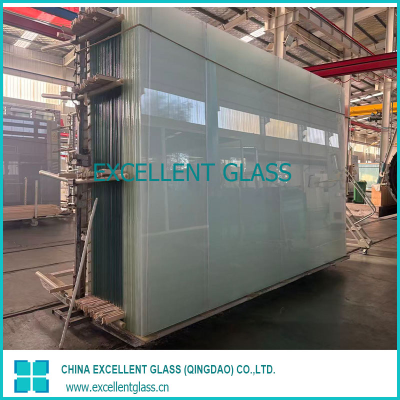 Laminated Glass/Translucent/Architectural/Clear/PVB Film/Patterned/Colored/White/Acoustic Laminated Glass