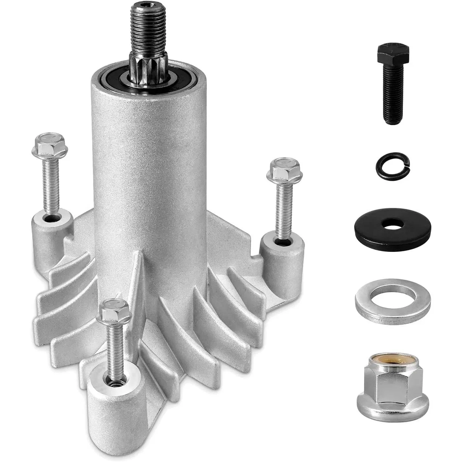 Lawn Mower Spindle Fit for Craftsman Lt1000 Riding Mower Hu Poulan Sears Craftsman Lt2000 Lt3000 Dlt3000 Lawn Mower with 38" 42 Inch Deck