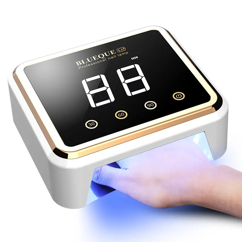 2025 New Rechargeable Quick Drying Powerful Nail Gel Dryer UV Nail Lamp