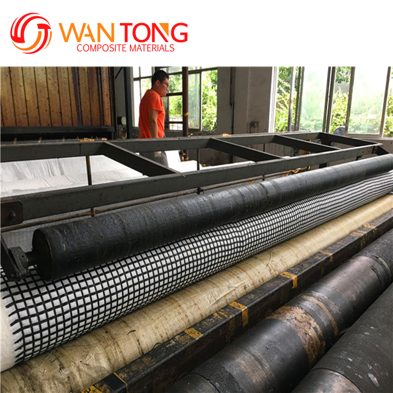 Fiberglass Geogrid 50/50kn 80/Kn 100/100kn Leading Manufacturer for Road Driveway