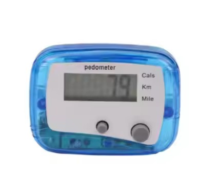 Personalized Plastic Step Counter Keychain, Fitness Tracker Pedometer for Corporate Gifts