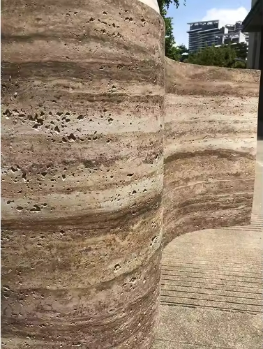 Flexible Stone 3D Wall Panels Wall Panel for Surface Finishing Soft Porcelain