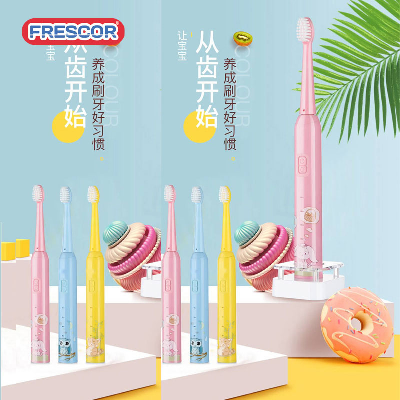 Wholesale Customize Shape of Kids Electric Tooth Brush Child Children Rechargeable Toothbrush