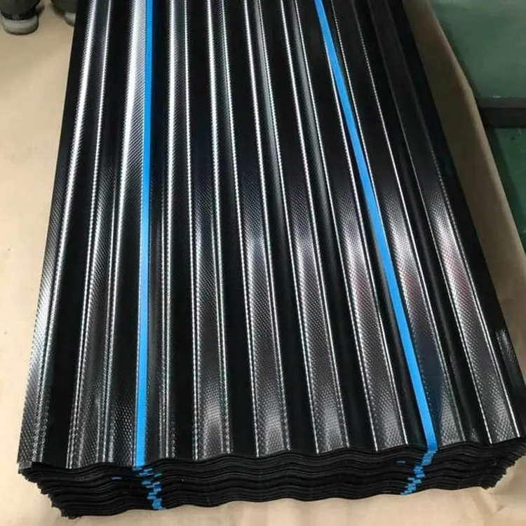 Corrugated Corrosion Resistant Solid Ral Color Coated Roofing Sheet Color Steel Tile