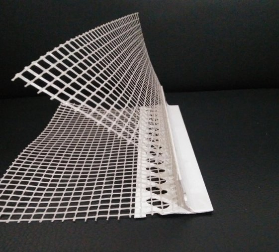 White Yellow PVC Drywall Corner Bead with Mesh Angle Bead