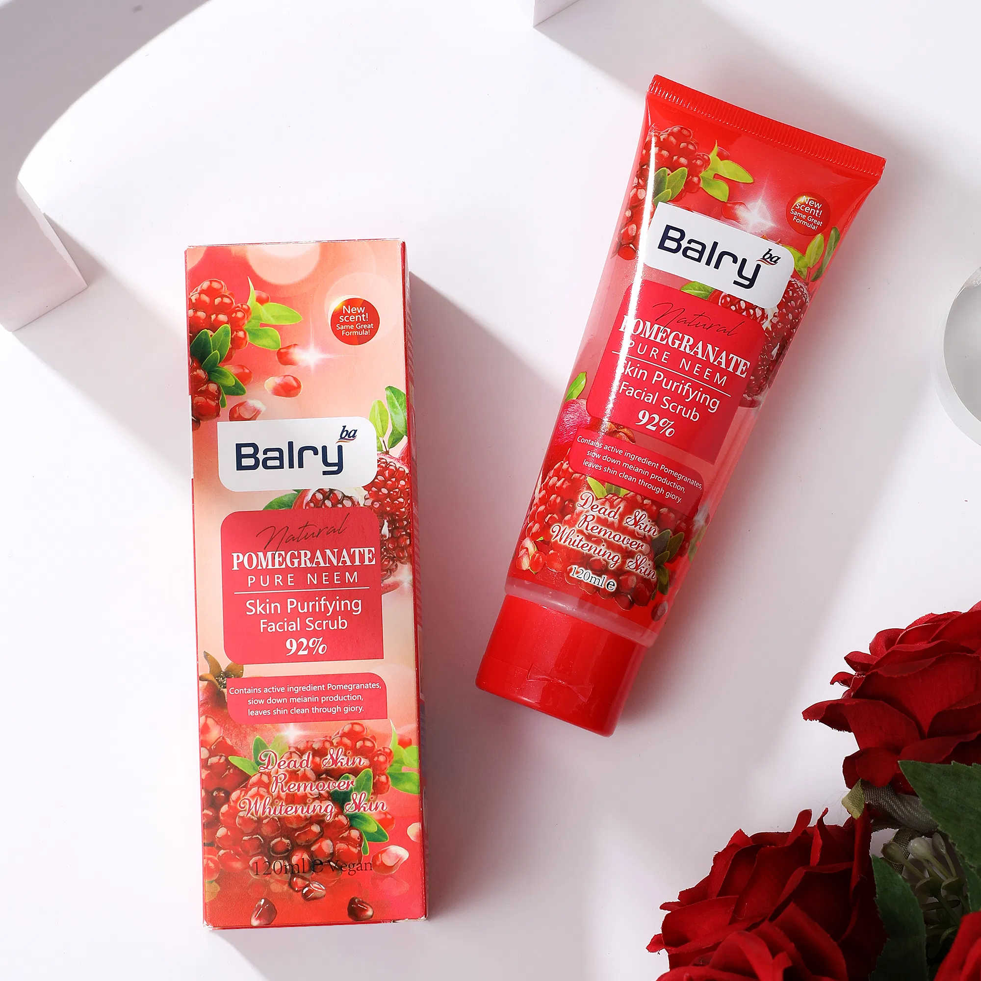 Balry Refreshing Exfoliator Pore Cleaning Women's Gentle Exfoliating Gel