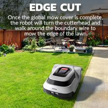 Perimeter Wire Free Robotic Lawnmower for Small Yards up to 1000 Square