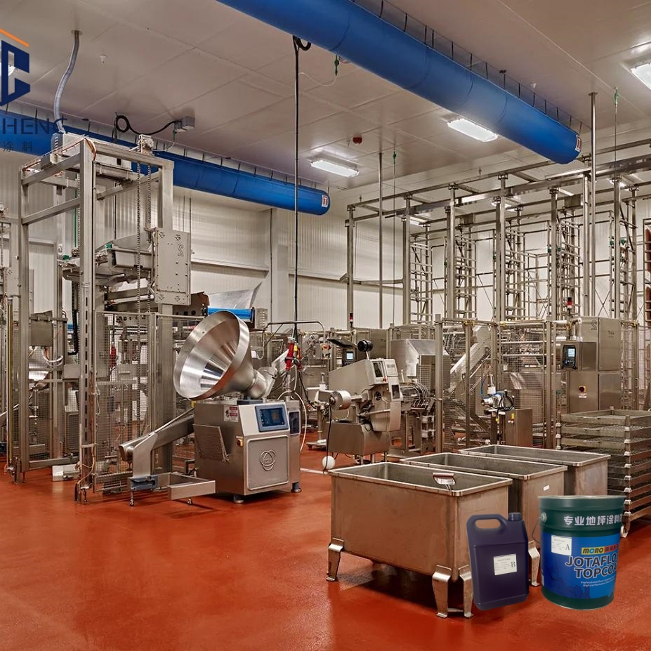 Water-Based Environmentally Four-Component High-Strength Polyurethane and Cementitious Based for Kitchen Flooring Coating