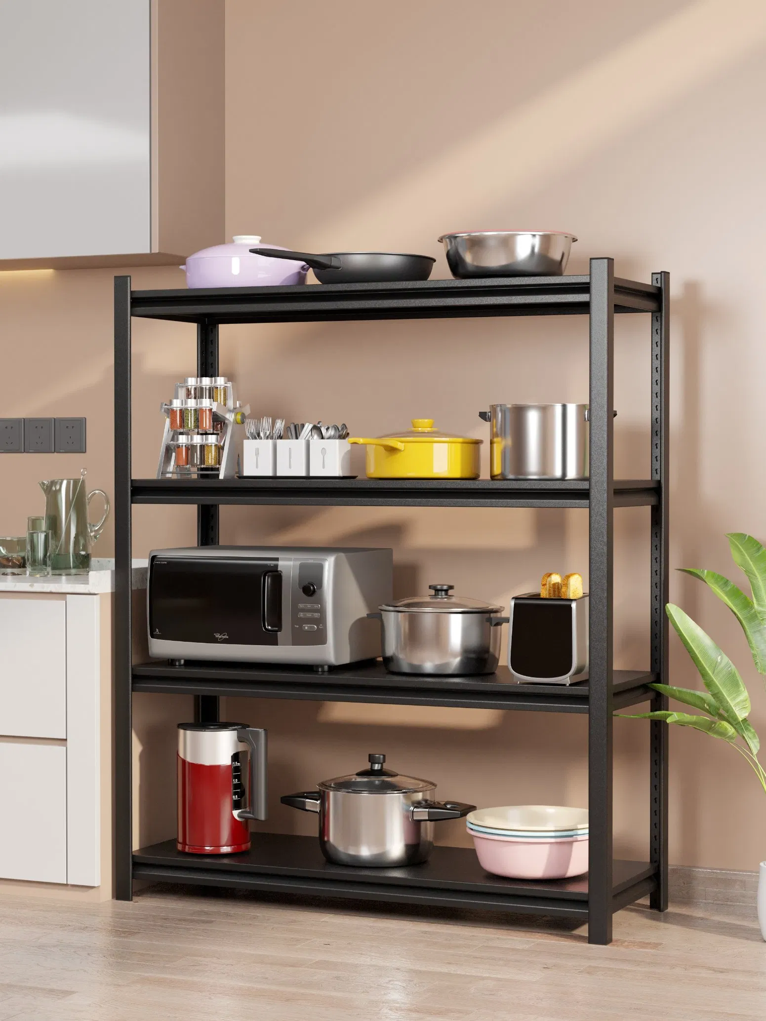 Стеллаж для посуды и продуктов Xinke 1200x400x600