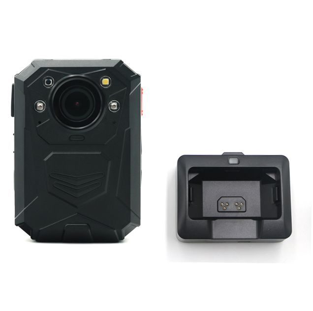 4K Body Worn Camera IP68 Waterproof 17h Battery Ambarella H22 GPS Night Vision for Law Enforcement Security