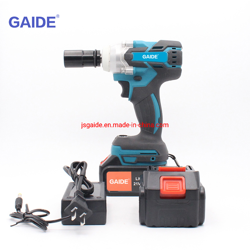 Gaide High Quality 21V Brushless Screwdriver Impact Wrench High Torque Cordless