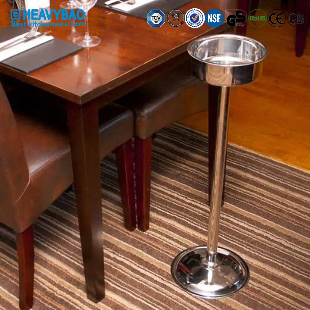 Heavybao Party Ice Bucket Beverage Holder Ice Barrel Cooler Stand