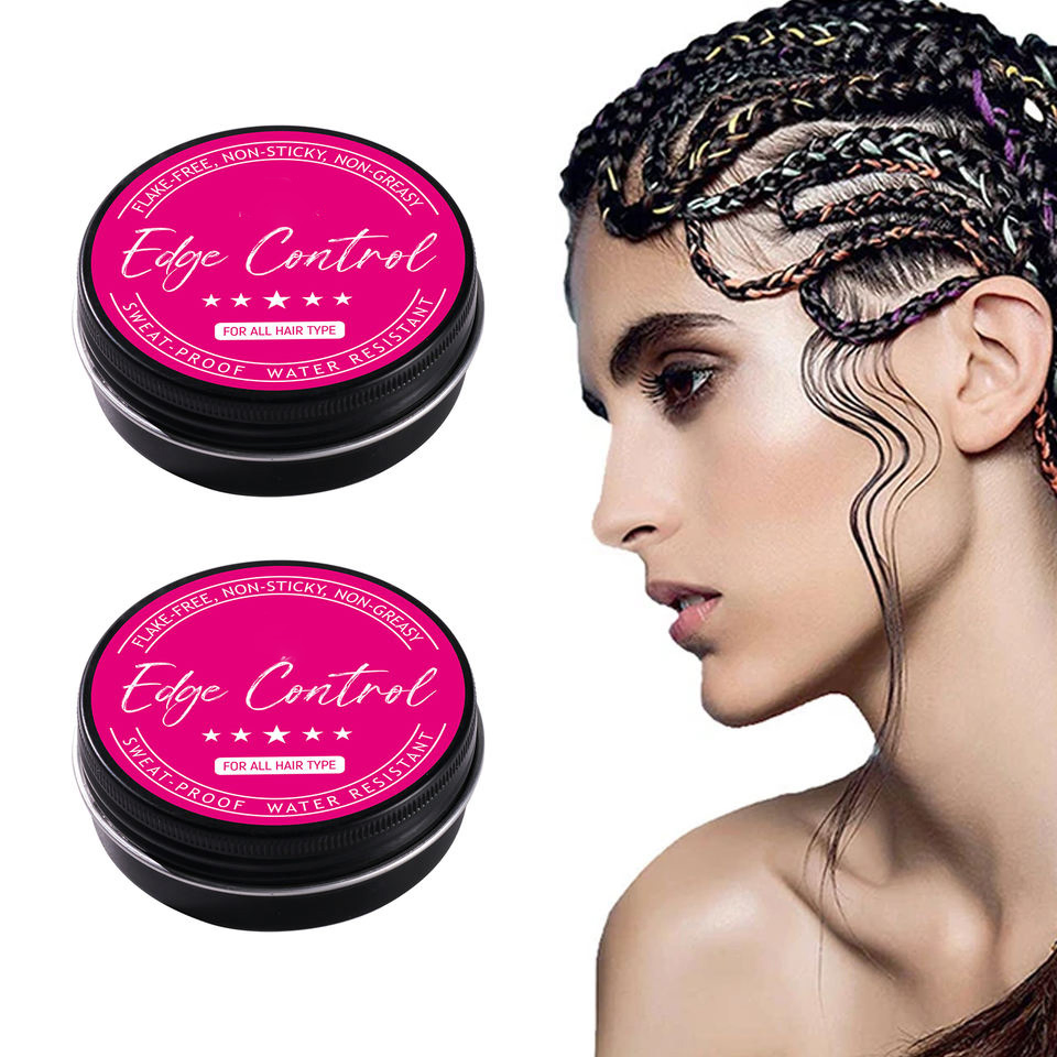 Private Label Strong Hold Braid Strong Hair Pomade Women Gel Styling Hair Wax