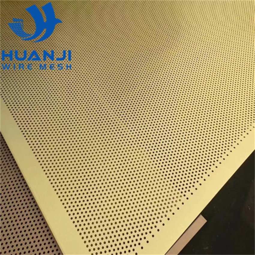 Micro Hole Perforated Metal Mesh Stainless Steel Micropores Perforated Plates for Speaker Grill