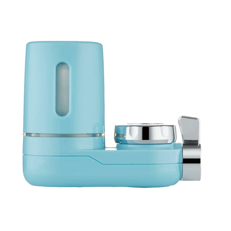 Plastic Durable Tap Water Filter Portable Household Kitchen Water Filter Manual Activated Carbon Tap Faucet