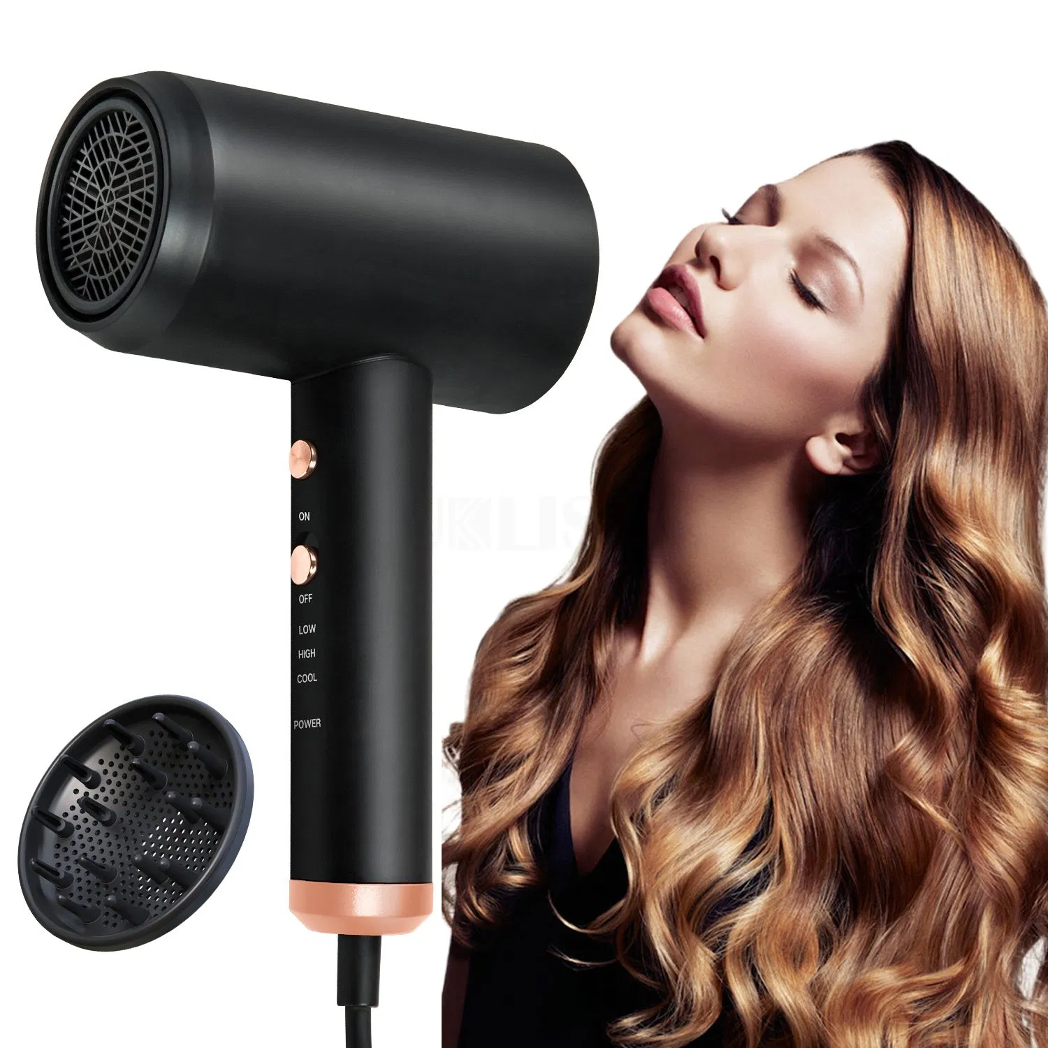 Wall Mounted Portable 2400W Professional Salon New Hairdryer