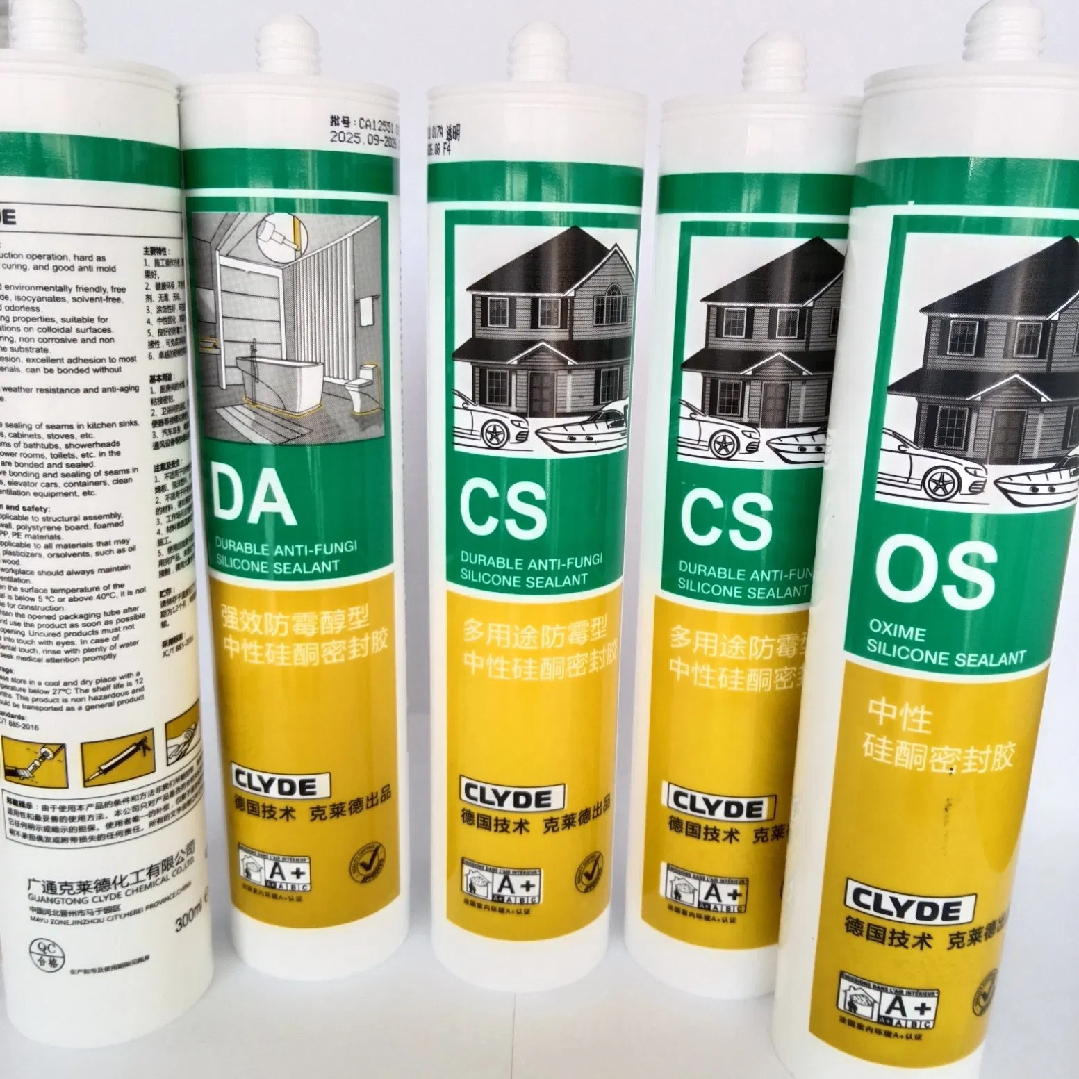 Heat Resistant Frostresistant Gap Filler Silicone Sealant