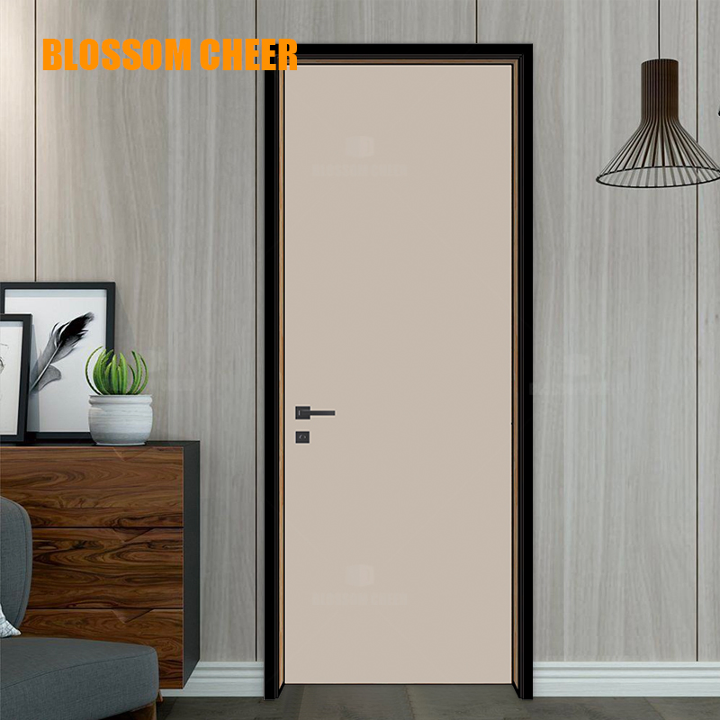 Sleek Modern Aluminum Frame Interior Door with Stylish Finish