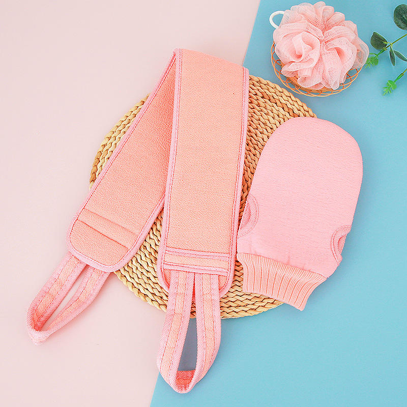 Wholesale Set Gloves to Remove Dead Skin Bath Body Scrub Gloves Deep Exfoliating Gloves