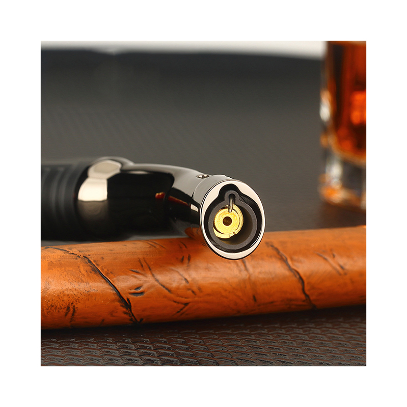 Cigar Lighter Cutter Torch and with Set Jet for USB Car Table Metal Puncher Punch Luxury Watch Parts Butane Electron Gold Top Cigar Lighter