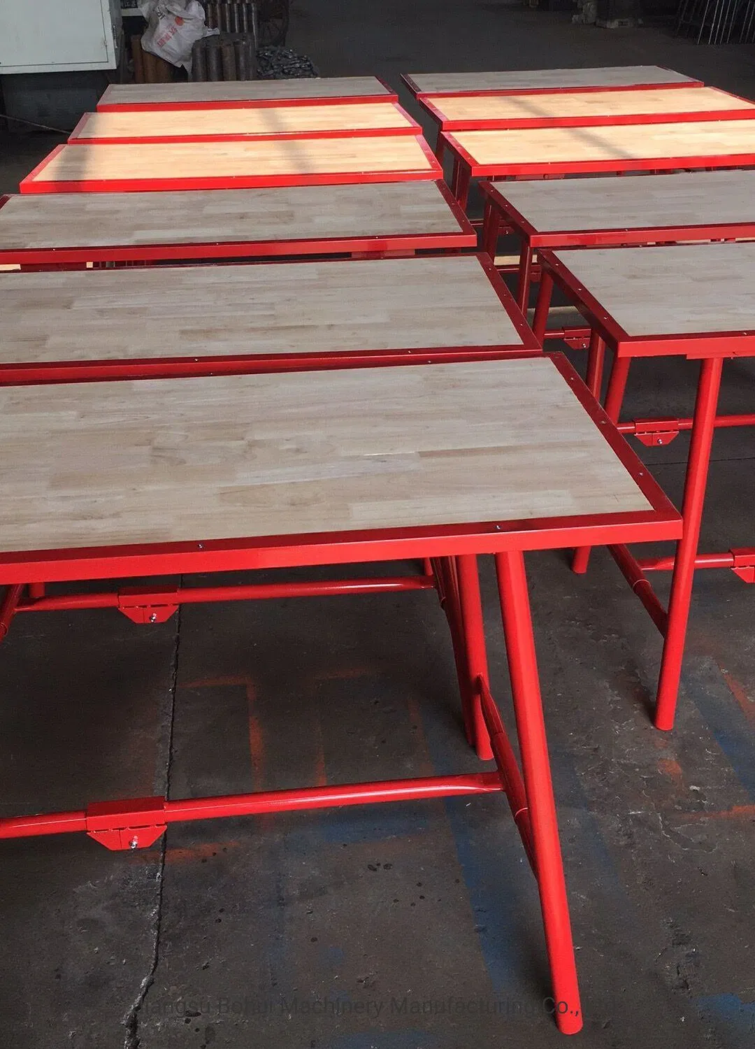 Light-Weight Portable Work Bench Industrial Furniture Table