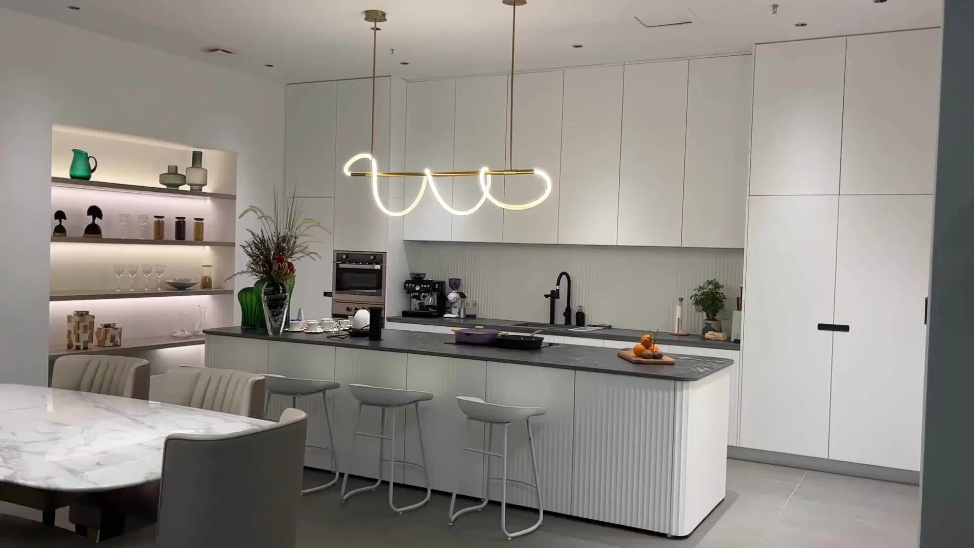 Kitchen Cabinet White Design Full Complete Custom Modern