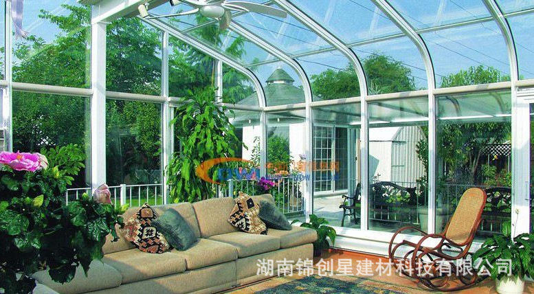 Winter Garden Free Standing Solarium Aluminum Tempered Glass Sunrooms Glass Houses