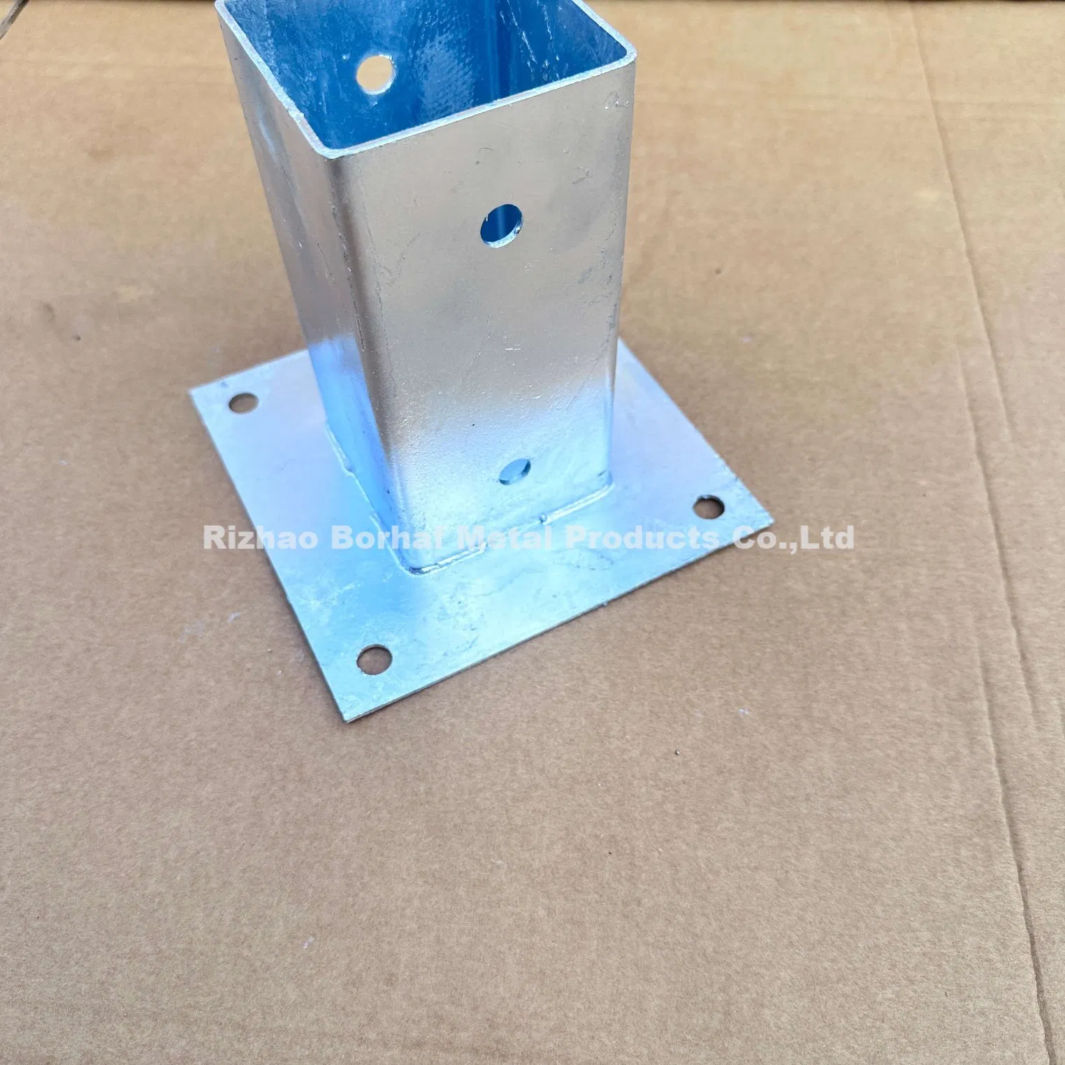 Heavy Duty Galvanized Steel Customized Metal Connectors for Wooden Fence Post and Deck Railing