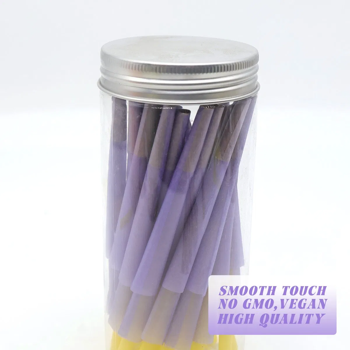 Purple Pre Rolled Cones Tobacco Smoking Accessories Cigarette Smoking Paper
